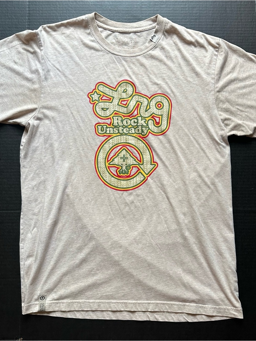 LRG Rock Unsteady Graphic Tee - Light Gray XL